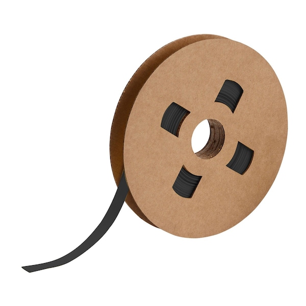 PermaSleeve Heat Shrink Wire and Cable Continuous Labels for 3in Core Printers - 1/2in Dia Black
